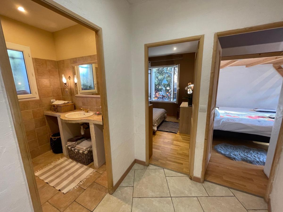 Le Calme De La Garrigue Bed & Breakfast Russan Ngoại thất bức ảnh
