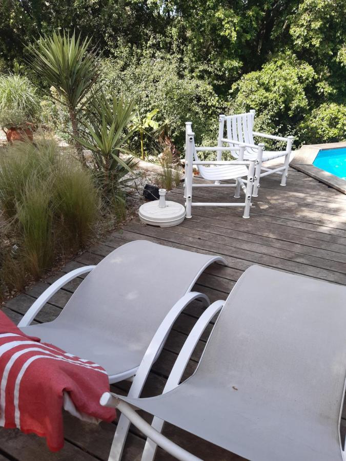 Le Calme De La Garrigue Bed & Breakfast Russan Ngoại thất bức ảnh