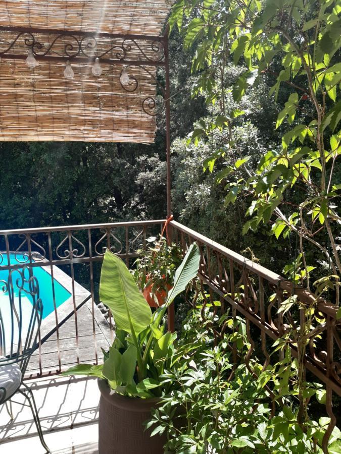 Le Calme De La Garrigue Bed & Breakfast Russan Ngoại thất bức ảnh